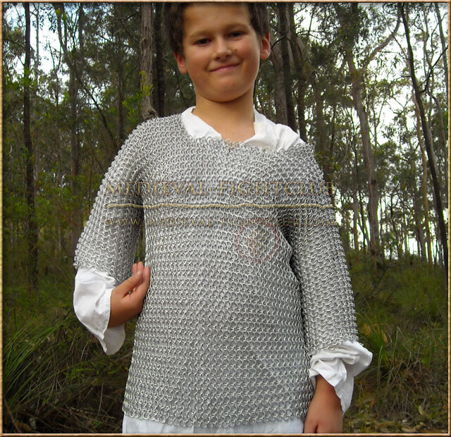Mail Aluminium Haubergeon- ADULT size