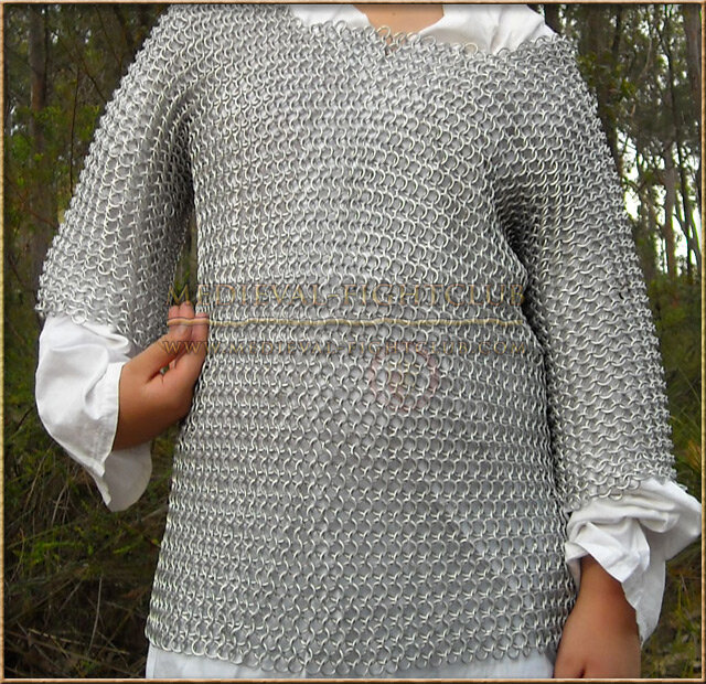 Mail Aluminium Haubergeon- ADULT size