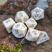 Bone RPG Dice Set