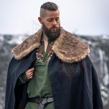 Black Viking Cloak
