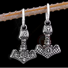 thor's hammer earrings